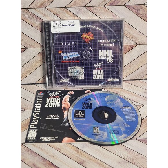 WWF War Zone for PlayStation 1 - Picture 1 of 2